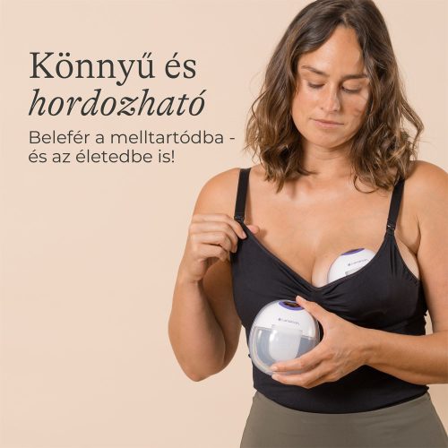 Lansinoh hordható mellszívó 4 fázisú dupla – Zsebi Baba Shop