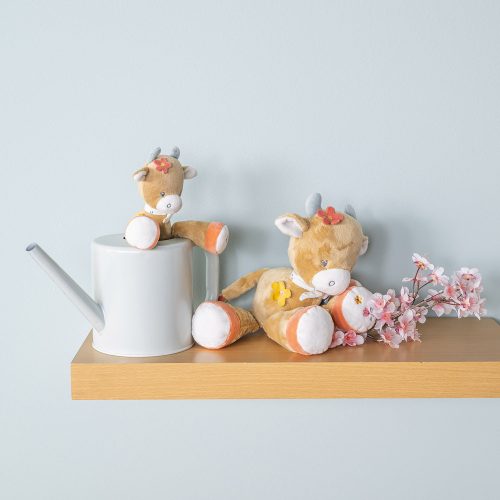 Nattou játék plüss 30cm Mila, Zoe and Lana - Mila, a boci – Zsebi Baba Shop