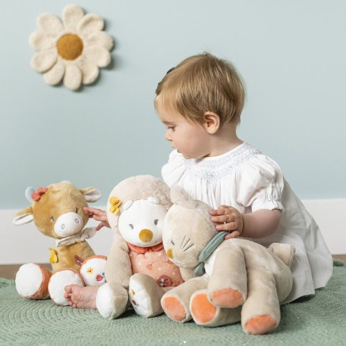 Nattou játék plüss 30cm Mila, Zoe and Lana - Lana, a cica – Zsebi Baba Shop