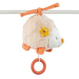 Nattou felhúzós zenélõ játék plüss kicsi Mila, Zoe and Lana - Zoe, a süni – Zsebi Baba Shop