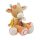 Nattou foglalkoztató játék plüss 45cm Mila, Zoe and Lana - Mila, a boci – Zsebi Baba Shop