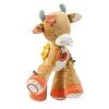 Nattou foglalkoztató játék plüss 45cm Mila, Zoe and Lana - Mila, a boci – Zsebi Baba Shop