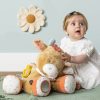 Nattou foglalkoztató játék plüss 45cm Mila, Zoe and Lana - Mila, a boci – Zsebi Baba Shop