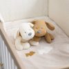 Nattou játék flanel 30cm Charlie, a kutya vanília – Zsebi Baba Shop