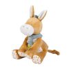 Nattou játék plüss 30cm Felix and Leo - Leo, a szamár – Zsebi Baba Shop