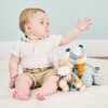 Nattou felhúzós zenélõ játék plüss kicsi Felix and Leo - Leo, a szamár – Zsebi Baba Shop