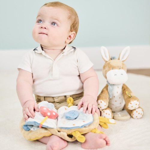 Nattou játékkönyv plüss készségfejlesztõ Felix and Leo – Zsebi Baba Shop