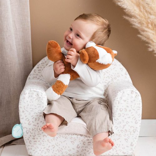 Nattou játék plüss 30cm Boris and Jungo - Boris, a vörös panda – Zsebi Baba Shop