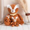 Nattou játék plüss 75cm Boris and Jungo - Boris, a vörös panda – Zsebi Baba Shop