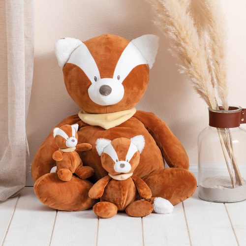 Nattou játék plüss 75cm Boris and Jungo - Boris, a vörös panda – Zsebi Baba Shop