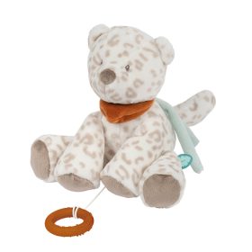 Nattou felhúzós zenélõ játék plüss nagy Boris and Jungo - Jungo, a leopárd – Zsebi Baba Shop