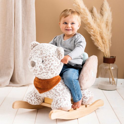 Nattou hintázó állatka plüss Boris and Jungo - Jungo, a leopárd – Zsebi Baba Shop