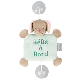 Nattou Baby on Board plüss Iris and Lali - Lali, a kutya – Zsebi Baba Shop