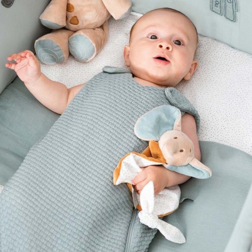 Nattou szundikendõ plüss Luna and Axel, Axel, az elefánt – gyermekjáték 1. kép