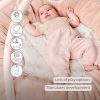 Nattou játszószõnyeg védõpárnával és játékhíddal FANFAN pink – játszószőnyeg 4. kép