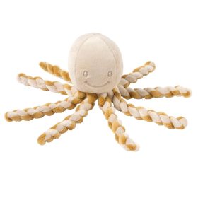 Nattou játék plüss 23cm Lapidou - Octopus karamell – Zsebi Baba Shop