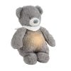 Nattou éjjeli fény zenélõ plüss Sleepy maci szürke – Zsebi Baba Shop