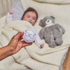 Nattou éjjeli fény zenélõ plüss Sleepy maci szürke – Zsebi Baba Shop