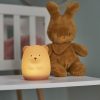 Nattou éjjeli fény szilikon 11cm Maci – Zsebi Baba Shop