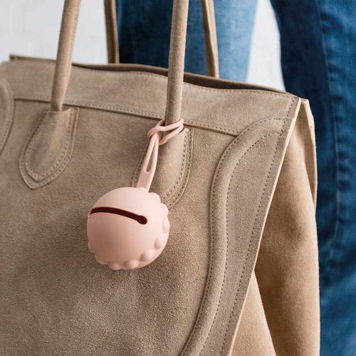 Nattou cumitartó tok szilikon pink – cumitartó 4. kép