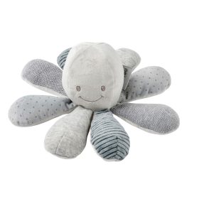 Nattou foglalkoztató játék plüss Lapidou Octopus Szürke – Zsebi Baba Shop