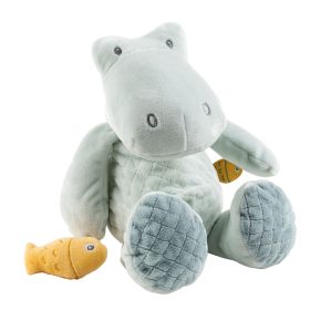 Nattou játék plüss 30cm Romeo, Jules and Sally - Romeo, a krokodil – Zsebi Baba Shop