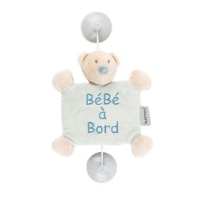 Nattou Baby on Board plüss Romeo, Jules and Sally - Jules, a medve – Zsebi Baba Shop