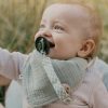BIBS cumilánc Norvég mintás zsálya/krémfehér – cumitartó 1. kép