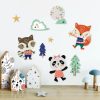 Marko Falidekor 3D állatok SLK-3401 – gyerekszoba falidekor 1. kép
