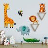 Marko Falidekor 3D szafari 2 SLK-9504 – gyerekszoba falidekor 1. kép