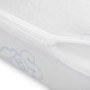 Sensillo párna reflux ellen ék alakú babakocsiba 30x38cm fehér – babatermék 1. kép