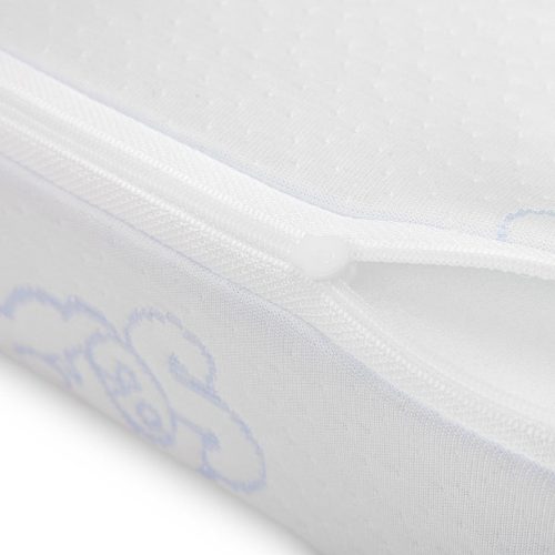Sensillo párna reflux ellen ék alakú babakocsiba 30x38cm fehér – babatermék 1. kép