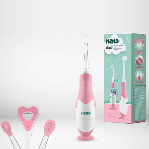 Neno fogkefe elektromos Denti rózsaszín 3 hó - 3 év termékkép