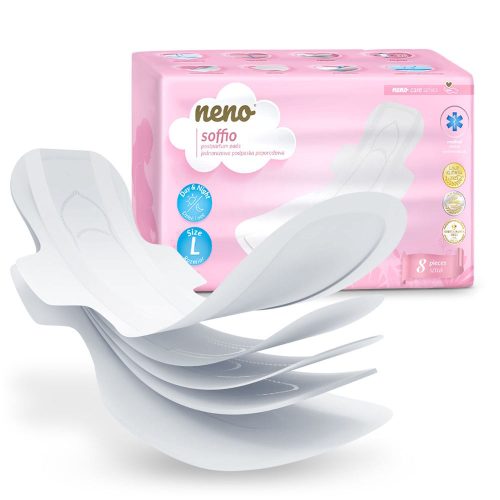 Neno egészségügyi betét szülés utáni 8db Soffio – Zsebi Baba Shop