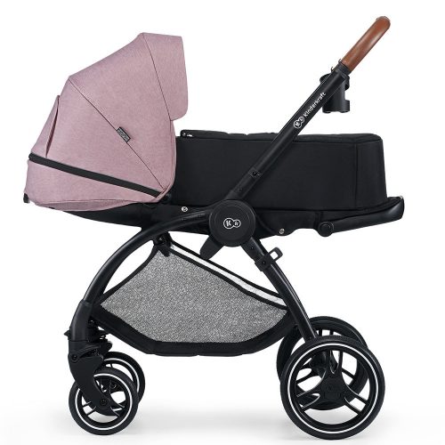 Kinderkraft babakocsi többfunkciós Evolution Cocoon 2in1 puha mózessel Mauvelous pink – Zsebi Baba Shop