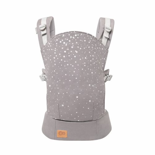 Kinderkraft kenguru Nino confetti szürke – Zsebi Baba Shop