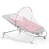 Kinderkraft pihenõszék Felio 2 rezgõ zenélõ Peony Rose – Zsebi Baba Shop
