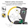 Kinderkraft gyerekülés Junior Fix 2 i-Size Isofix 100-150cm szürke – autósülés 3. kép