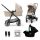 Kinderkraft babakocsi többfunkciós NEWLY 3in1 MINK PRO  bézs – Zsebi Baba Shop