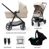 Kinderkraft babakocsi többfunkciós NEWLY 3in1 MINK PRO  bézs – Zsebi Baba Shop