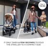 Kinderkraft babakocsi többfunkciós NEWLY 3in1 MINK PRO  bézs – Zsebi Baba Shop