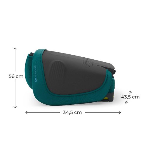 Kinderkraft gyerekülés Unity 2 i-Size Isofix 100-150cm zöld – autósülés 1. kép
