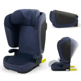 Kinderkraft gyerekülés Unity 2 i-Size Isofix 100-150cm navy – autósülés 2. kép