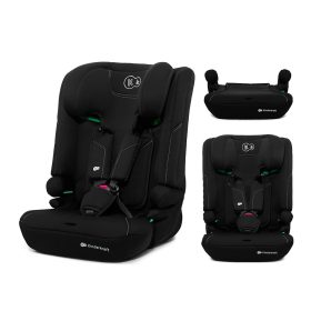 Kinderkraft gyerekülés ülésmagasító I-COMFY i-Size 76-150cm fekete – 76–150 cm-es autósülés 2. kép
