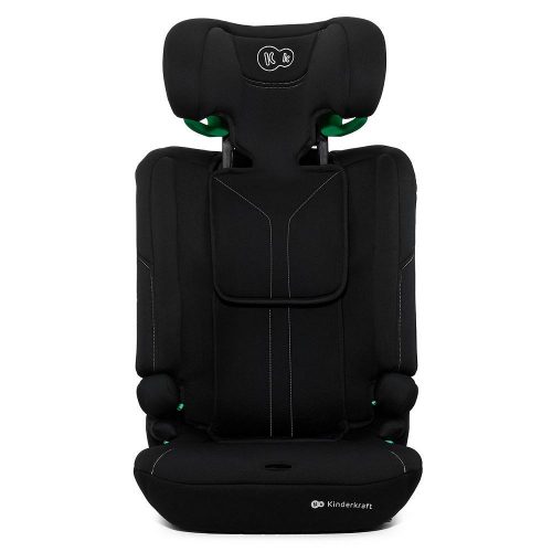 Kinderkraft gyerekülés ülésmagasító I-COMFY i-Size 76-150cm fekete – 76–150 cm-es autósülés 3. kép