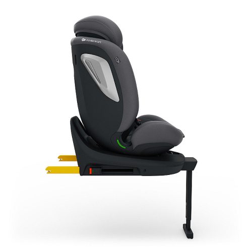 Kinderkraft gyerekülés I-360 Plus 2 i-Size Isofix 40-150cm szürke – 40–150 cm-es autósülés 3. kép
