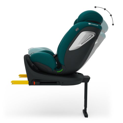Kinderkraft gyerekülés I-360 Plus 2 i-Size Isofix 40-150cm zöld – 40–150 cm-es autósülés 5. kép