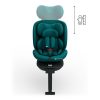 Kinderkraft gyerekülés I-360 Plus 2 i-Size Isofix 40-150cm zöld – 40–150 cm-es autósülés 6. kép