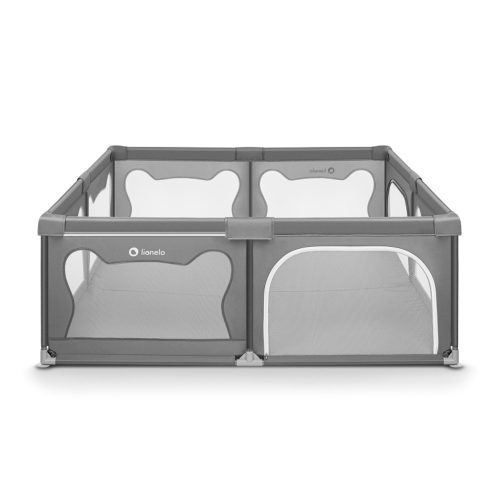 Lionelo utazójáróka 187x207x68 cm WILLOW XL concrete szürke – utazóágy és járóka 4. kép