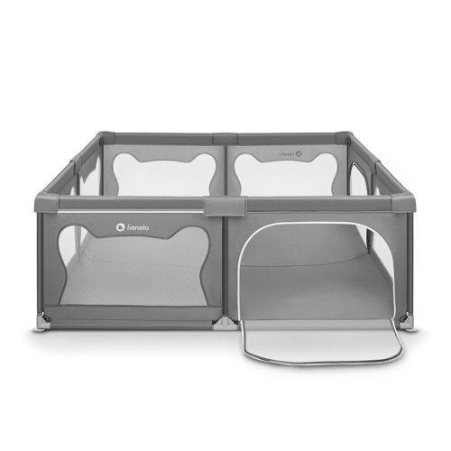 Lionelo utazójáróka 187x207x68 cm WILLOW XL concrete szürke – utazóágy és járóka 5. kép